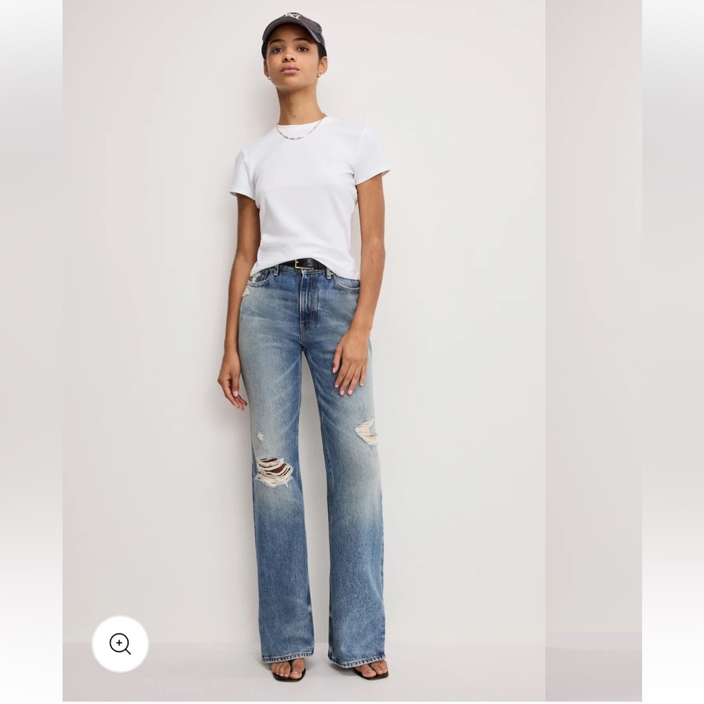 Good American The Khloe Jean in Indigo1017